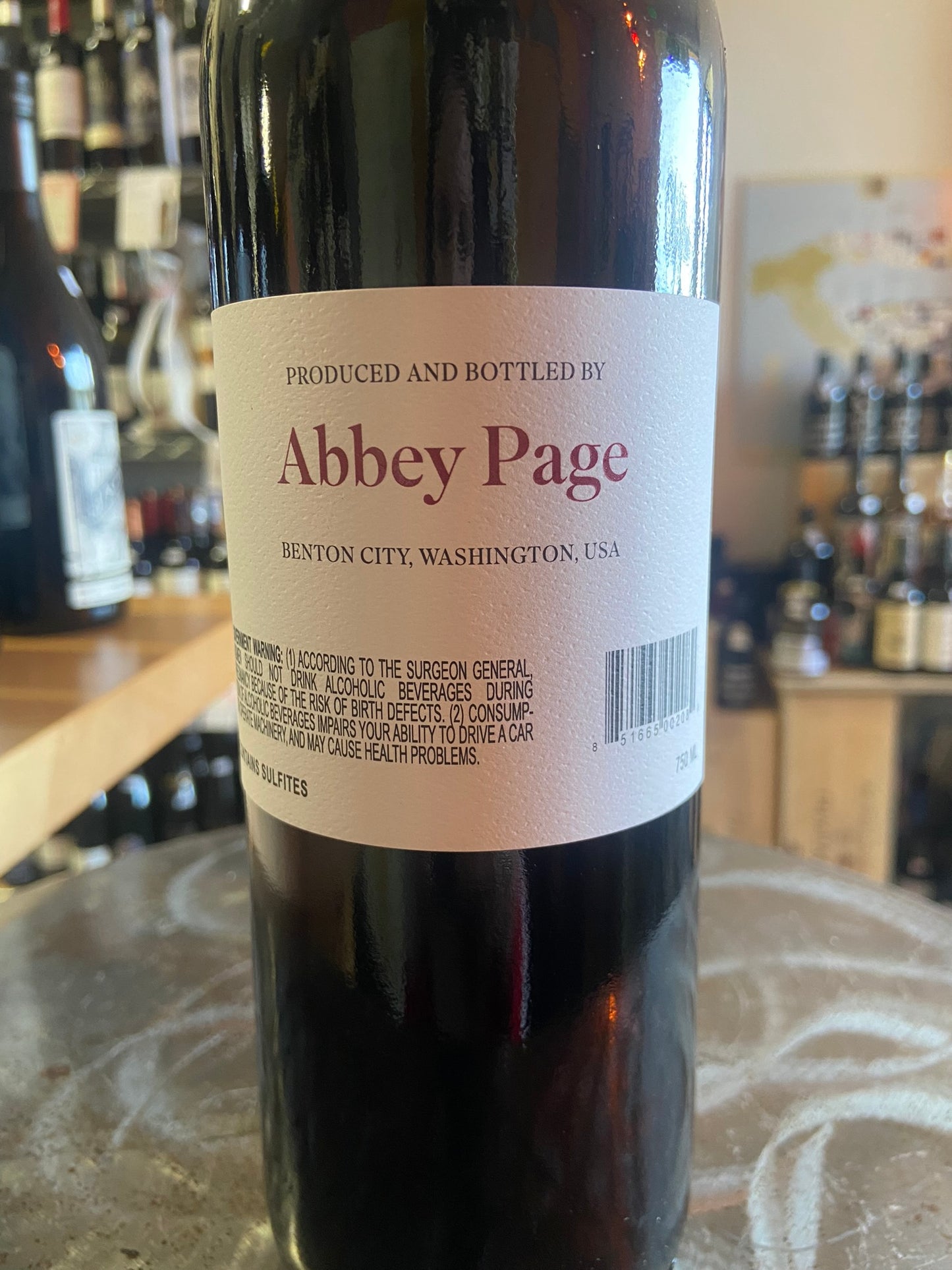 ABBEY PAGE 2018 Cabernet Sauvignon (Columbia Valley, WA)