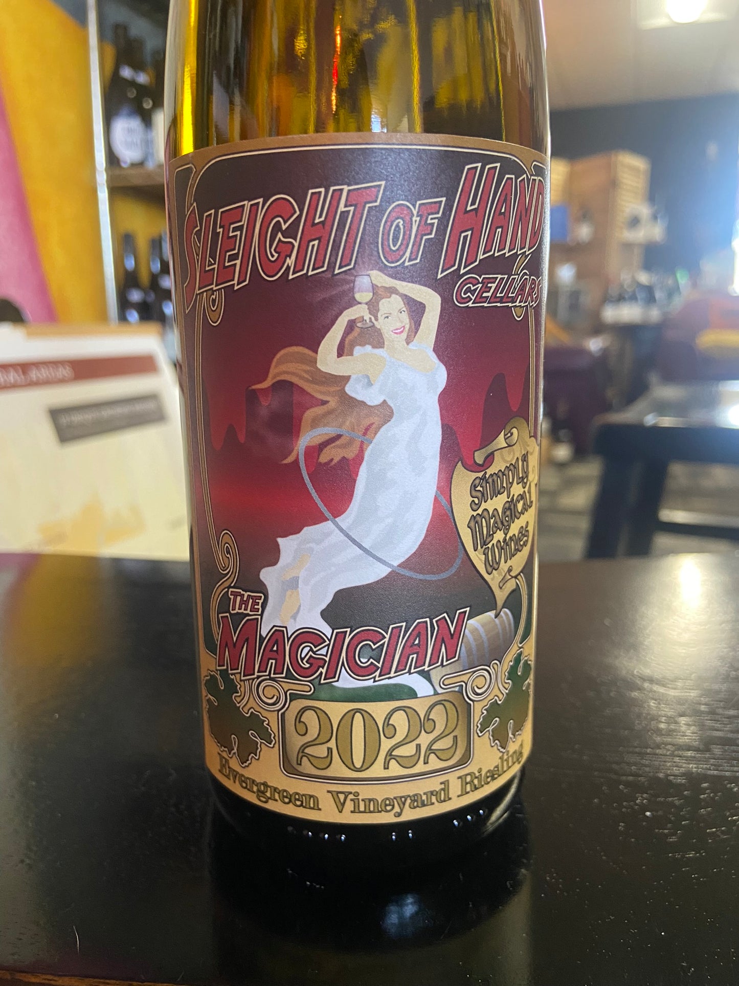 SLEIGHT OF HAND CELLARS 2022 Riesling 'The Magician' (Columbia Valley, WA)
