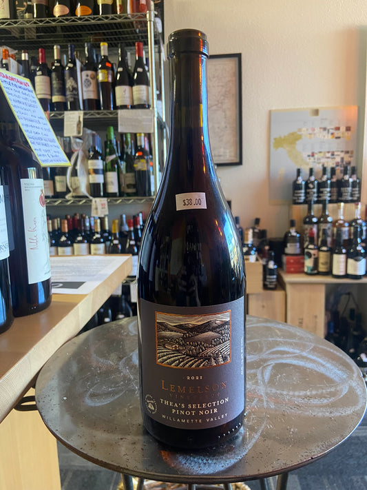 LEMELSON VINEYARDS 2021 Pinot Noir 'Thea's Selection' (Willamette Valley, OR)