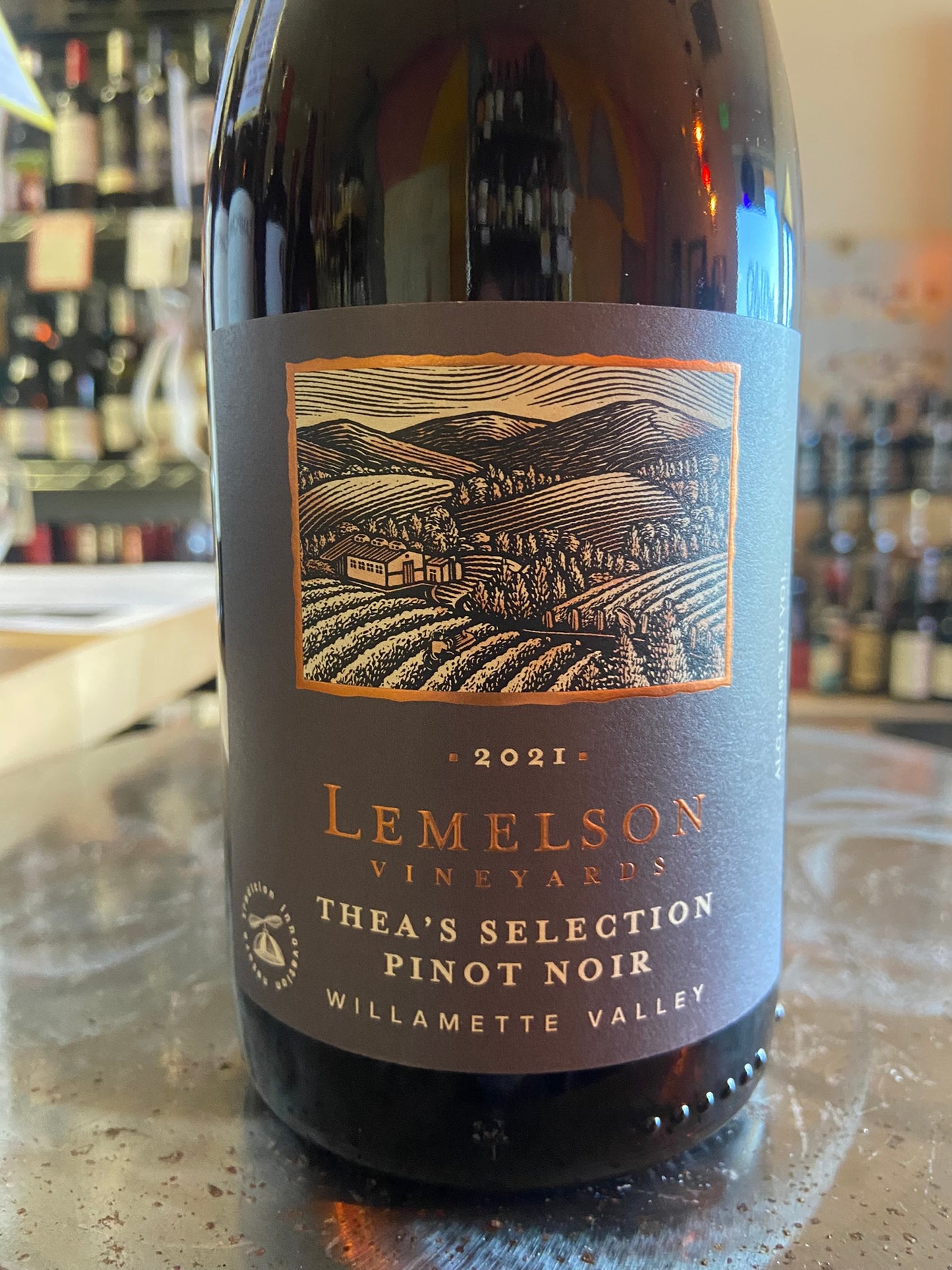 LEMELSON VINEYARDS 2021 Pinot Noir 'Thea's Selection' (Willamette Valley, OR)
