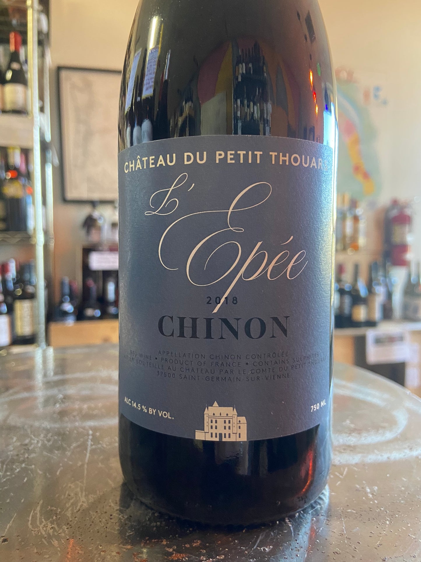 CHATEAU DU PETIT THOUARS 2018 Chinon 'L'Epee' (Loire, France)