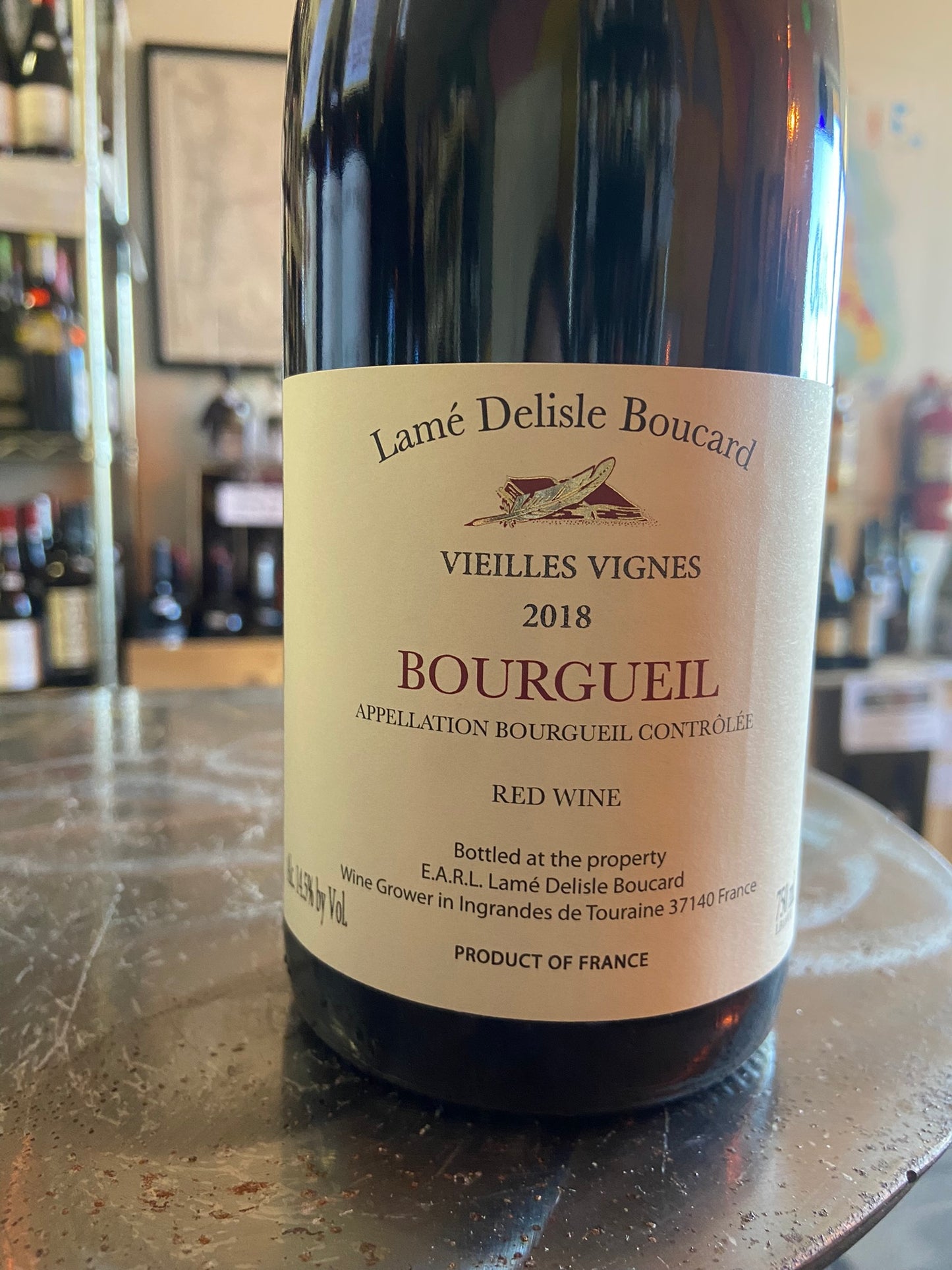 LAME DELISLE BOUCARD 2018 Vieilles Vignes Bourgueil (Loire, France)