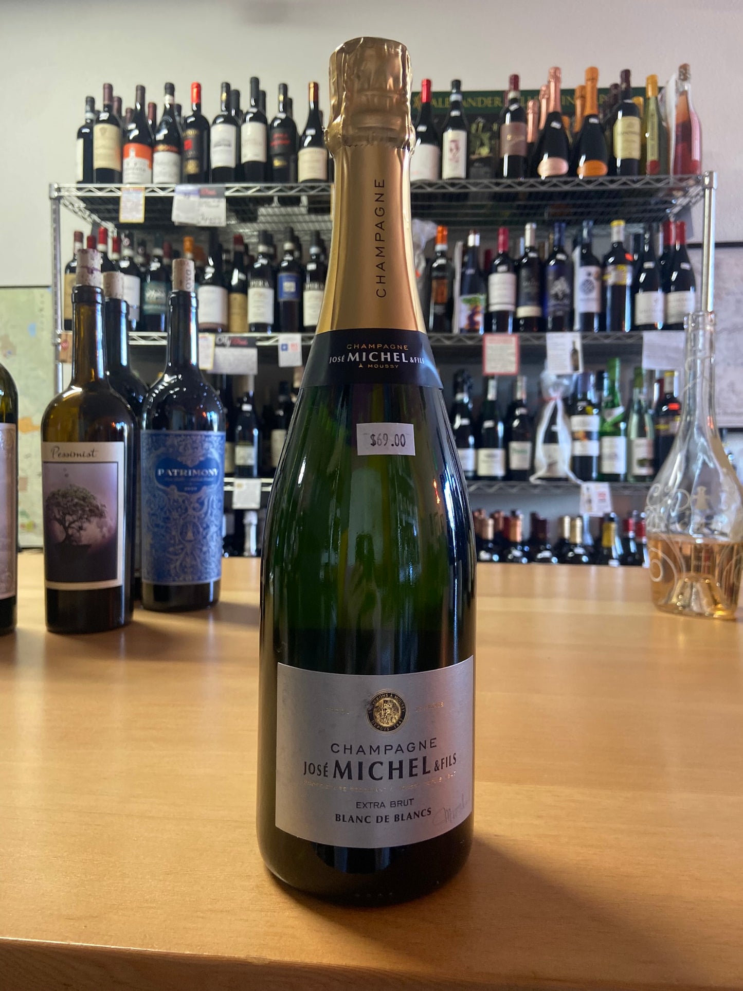 JOSE MICHEL & FILS NV Champagne 'Blanc de Blancs Brut' (Champagne, France)