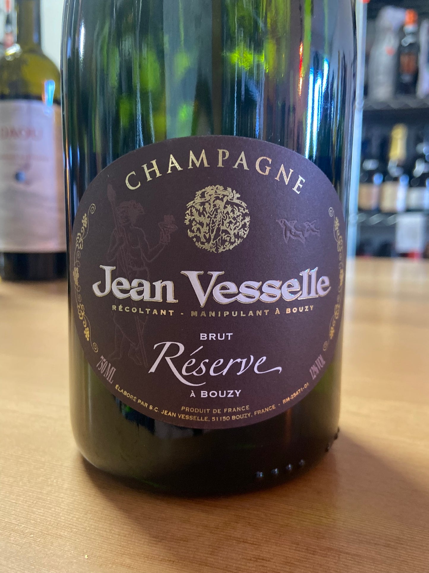 JEAN VESSELLE NV Champagne 'Brut Reserve' (Champagne, France)