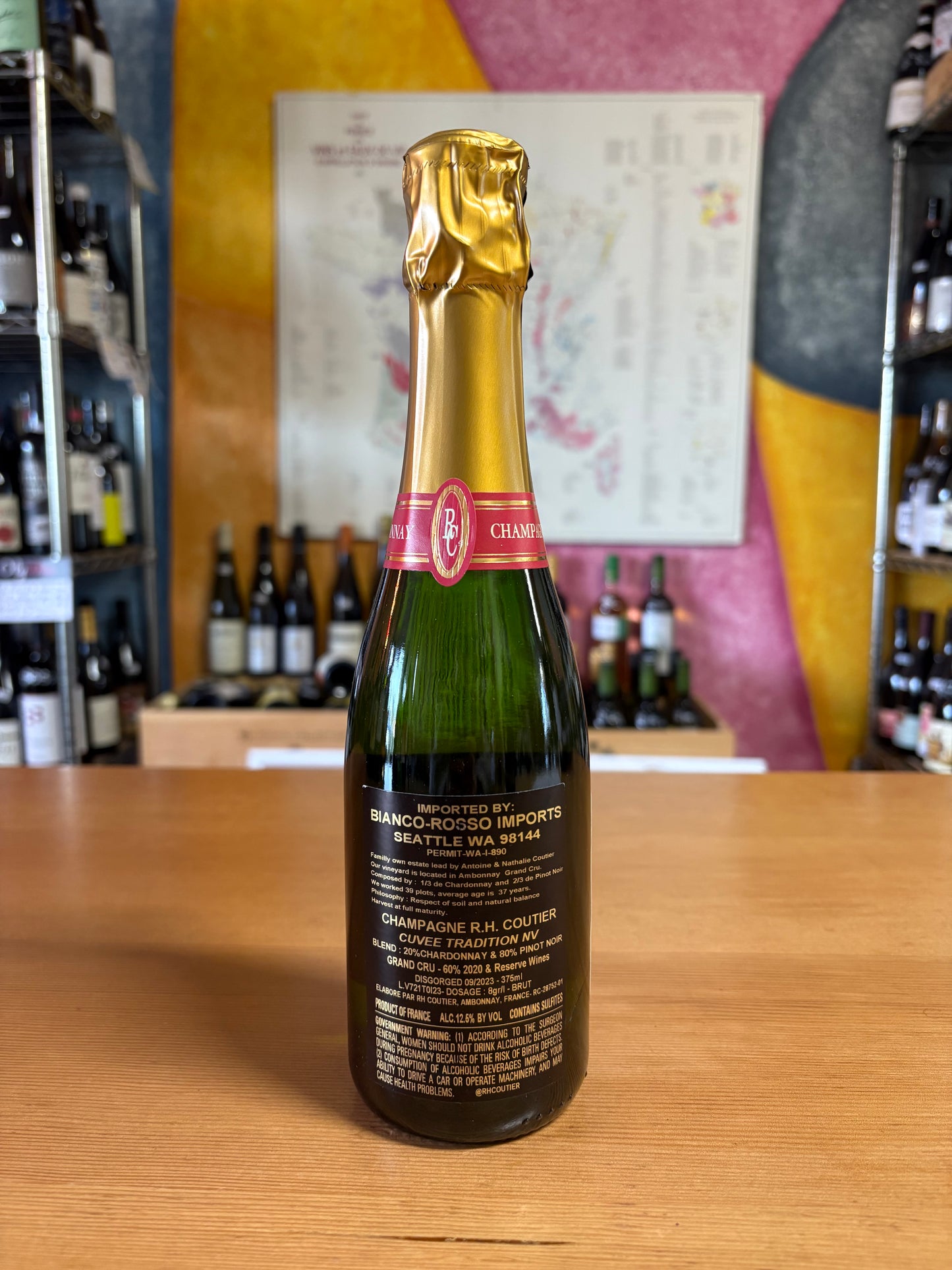 COUTIER NV Champagne Brut 375ml (Champagne, FR)