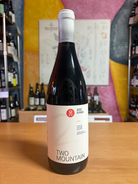TWO MOUNTAIN 2022 Estate Syrah (Yakima Valley, WA)