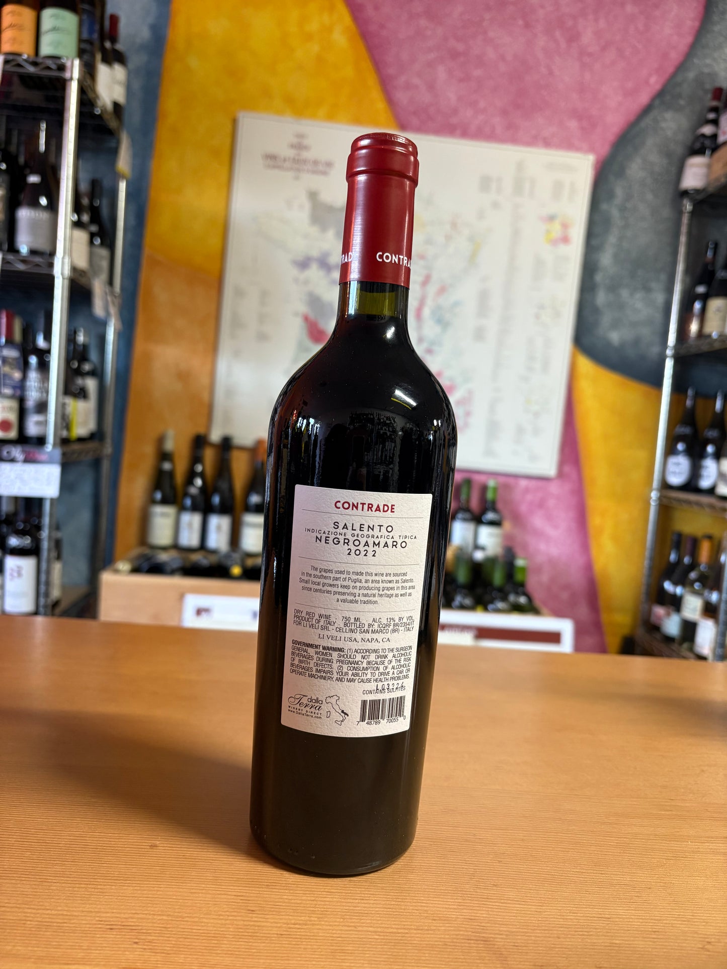 CONTRADE 2023 Negroamaro (Salento/Puglia, Italy)