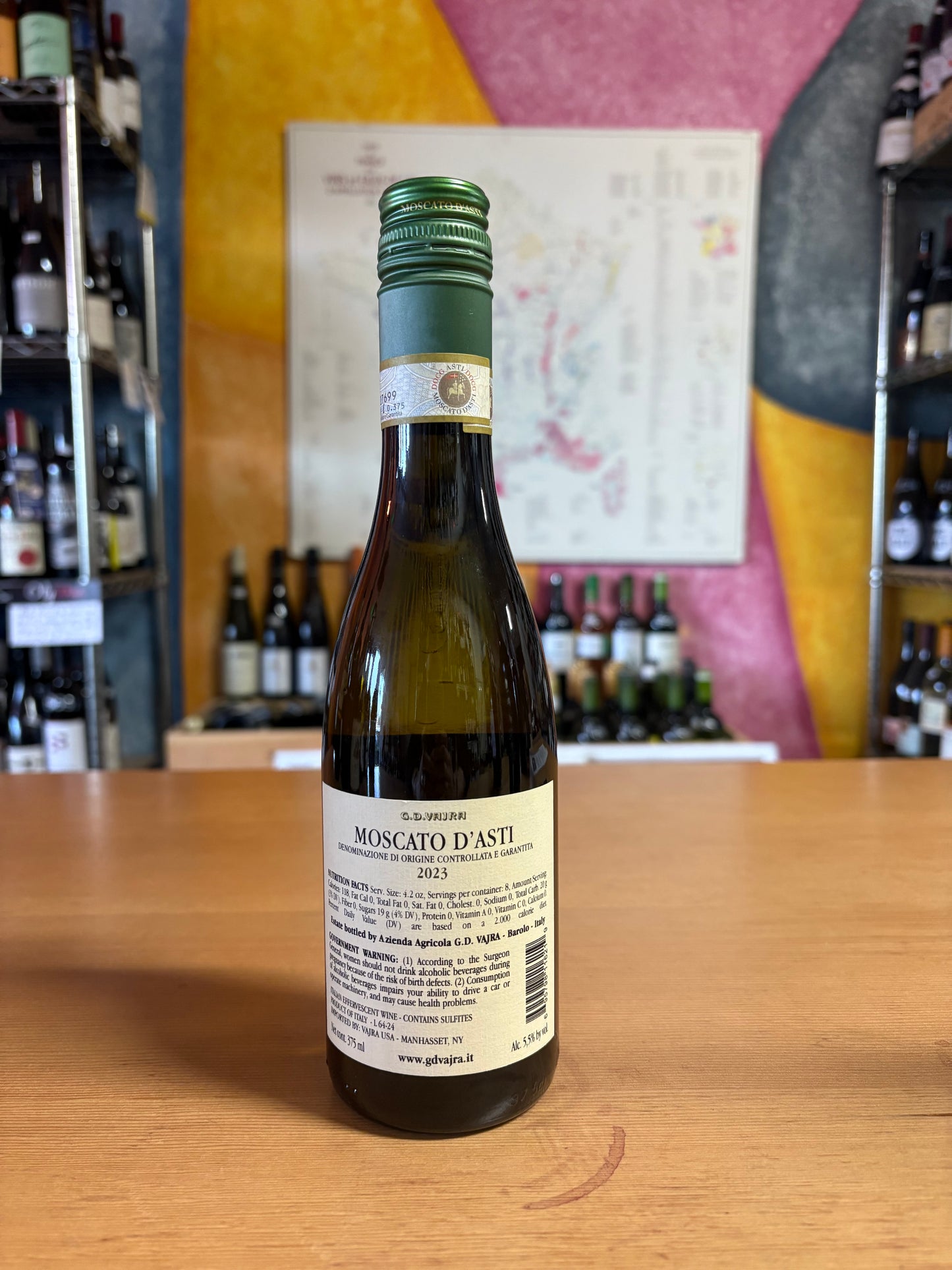 G.D. VAJRA 2023 Moscato d'Asti 375ml (Piedmont, Italy)