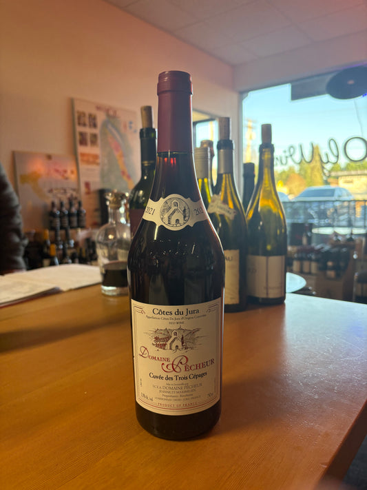 DOMAINE PECHEUR 2023 'Cuvee des Trois Cepages' (Cotes du Jura, FR)
