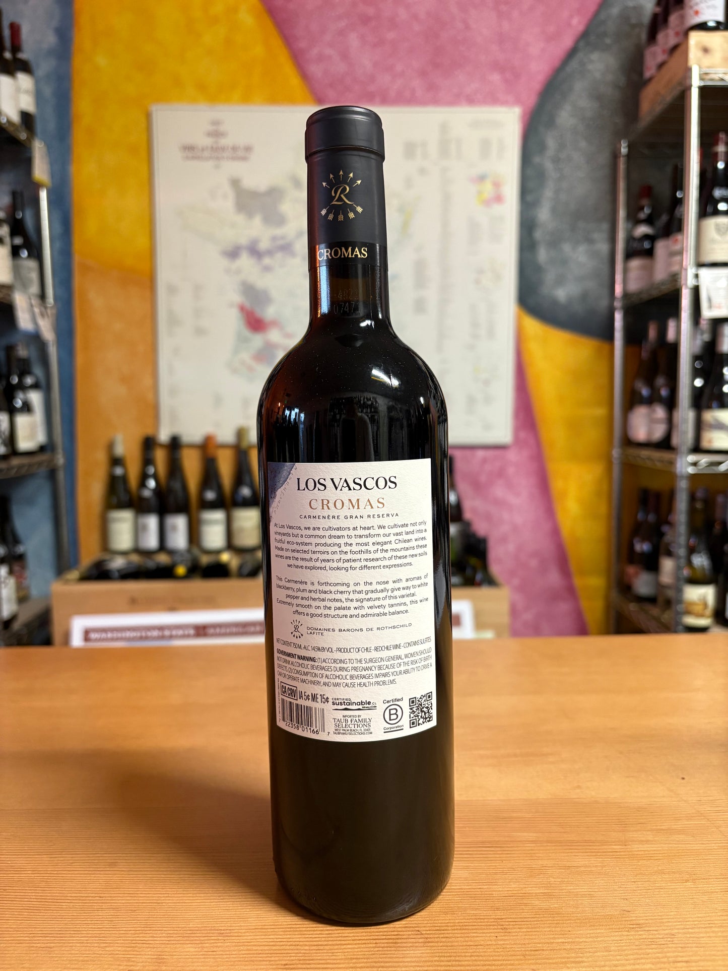 LOS VASCOS 2021 Gran Reserva Carmenere 'Cromas' (Colchagua Valley, Chile)