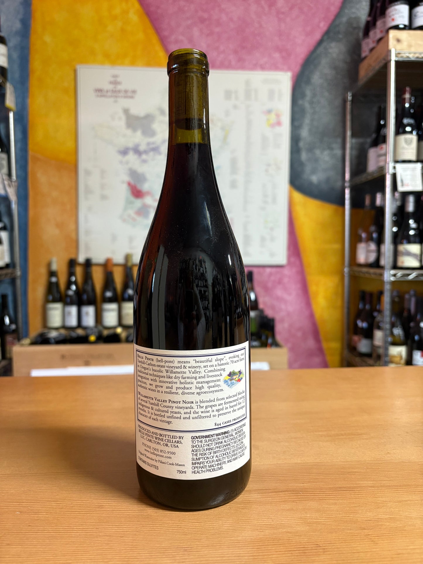 BELLE PENTE 2022 Pinot Noir (Willamette Valley, OR) (Copy)