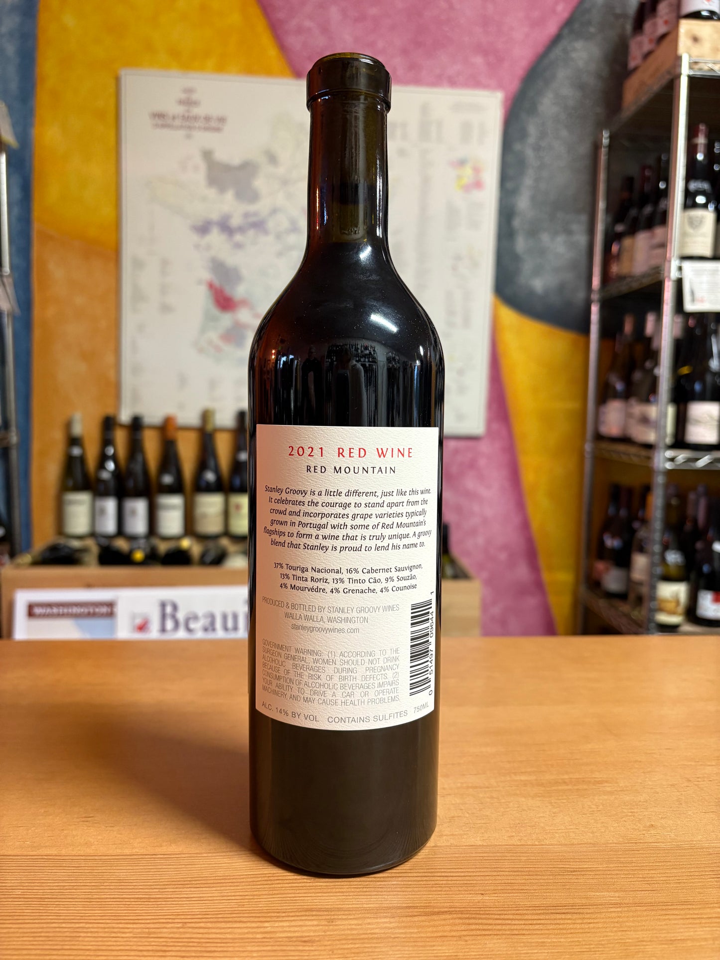 THE WALLS 2021 Red Wine 'Stanley Groovy' (Red Mountain, WA)