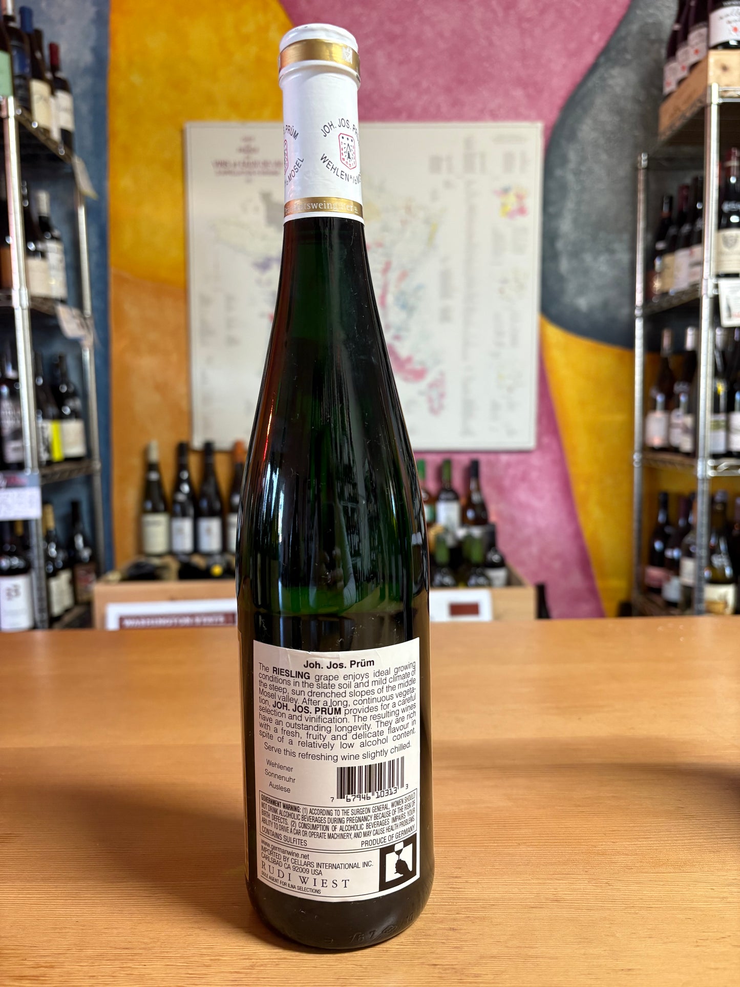 JOH. JOS. PRUM 2002 Auslese 'Wehlener Sonnenuhr' (Mosel, Germany)