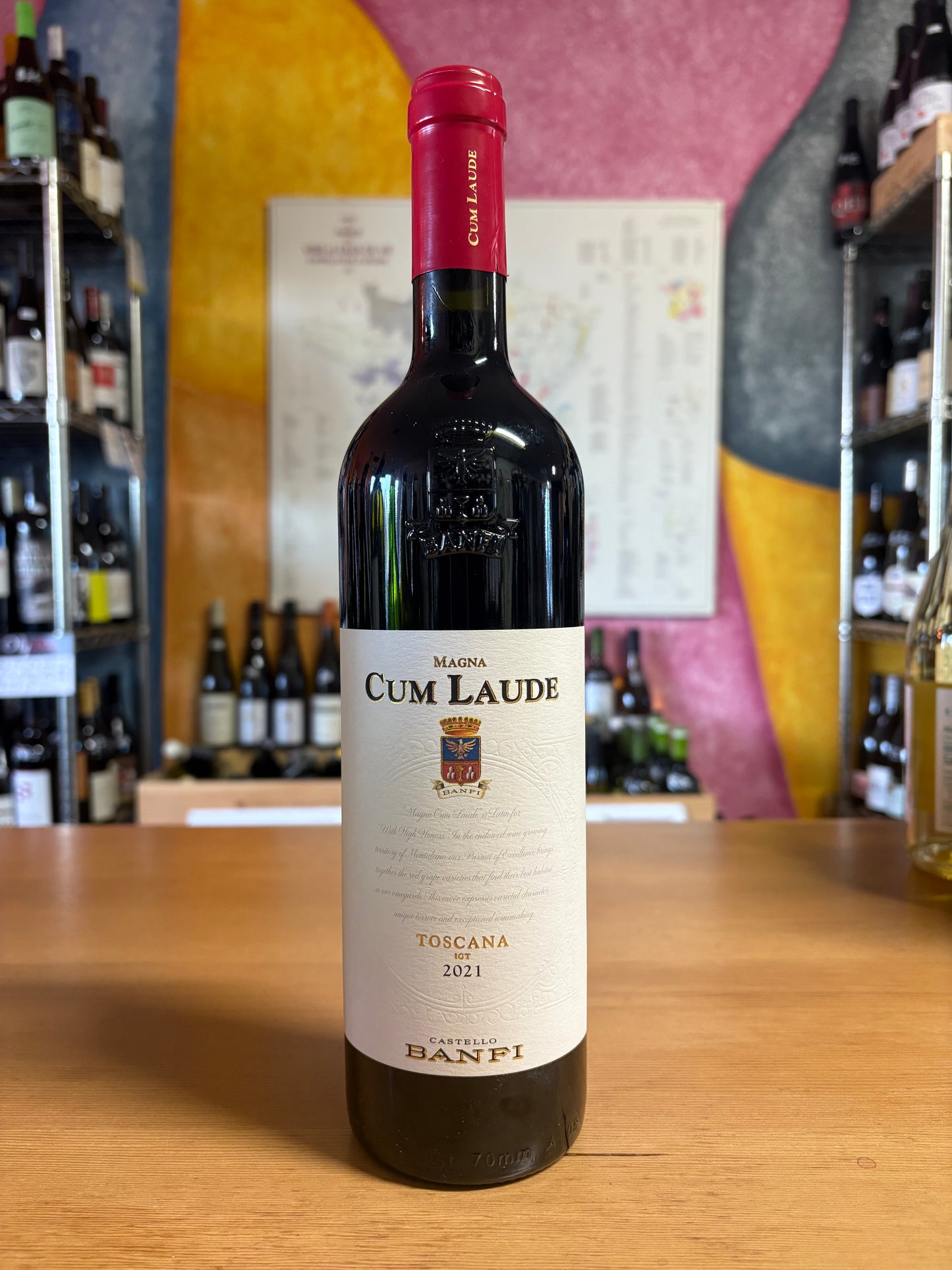 CASTELLO BANFI 2021 'Magna Cum Laude' Toscana IGT Red Blend (Tuscany, Italy)
