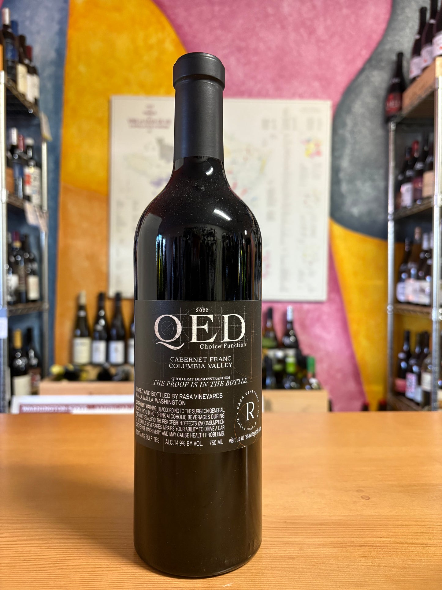 RASA VINEYARDS 2022 QED 'Choice Function' (Columbia Valley, WA)
