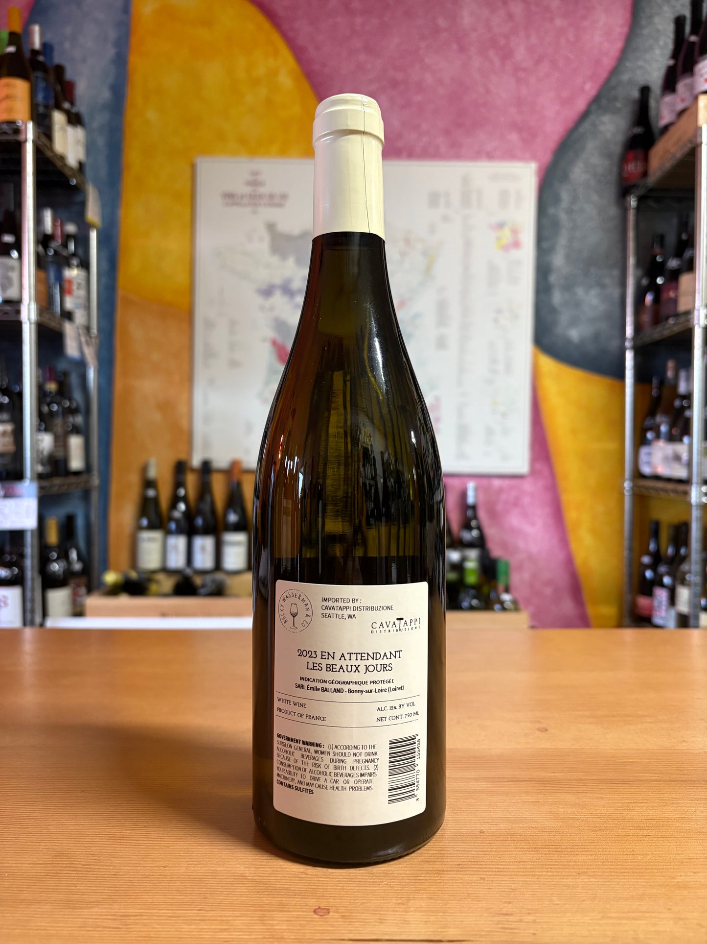 EMILIE BALLAND 2023 Sauvignon Blanc 'Les Beaux Jours' (Loire Valley, FR)