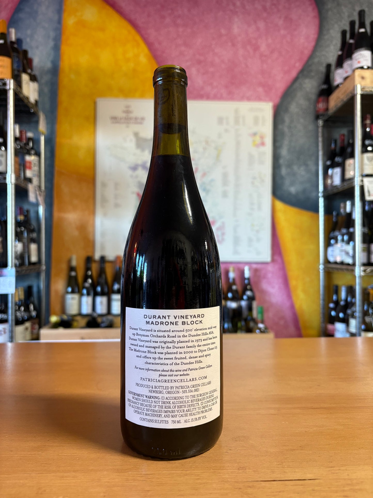 PATRICIA GREEN 2021 Pinot Noir 'Durant Madrone Block' (Willamette Valley, OR)