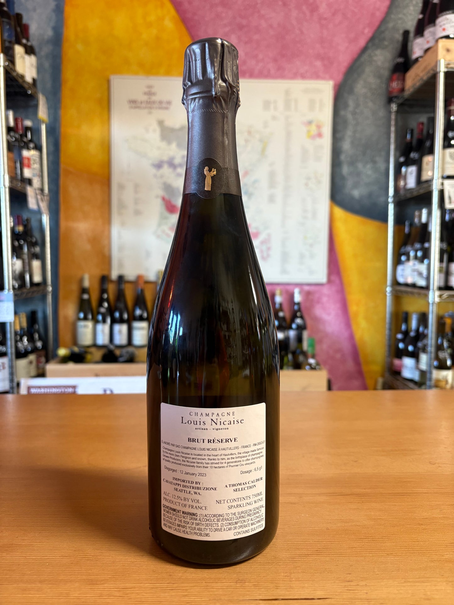 CHAMPAGNE LOUIS NICAISE NV Brut Reserve (Champagne, France)