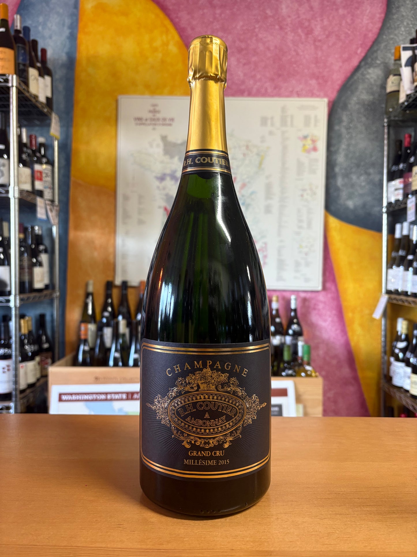 COUTIER 2015 Grand Cru 'Cuvee Millesime 2015' Extra Brut (1.5 Liter) (Ambonnay, France)