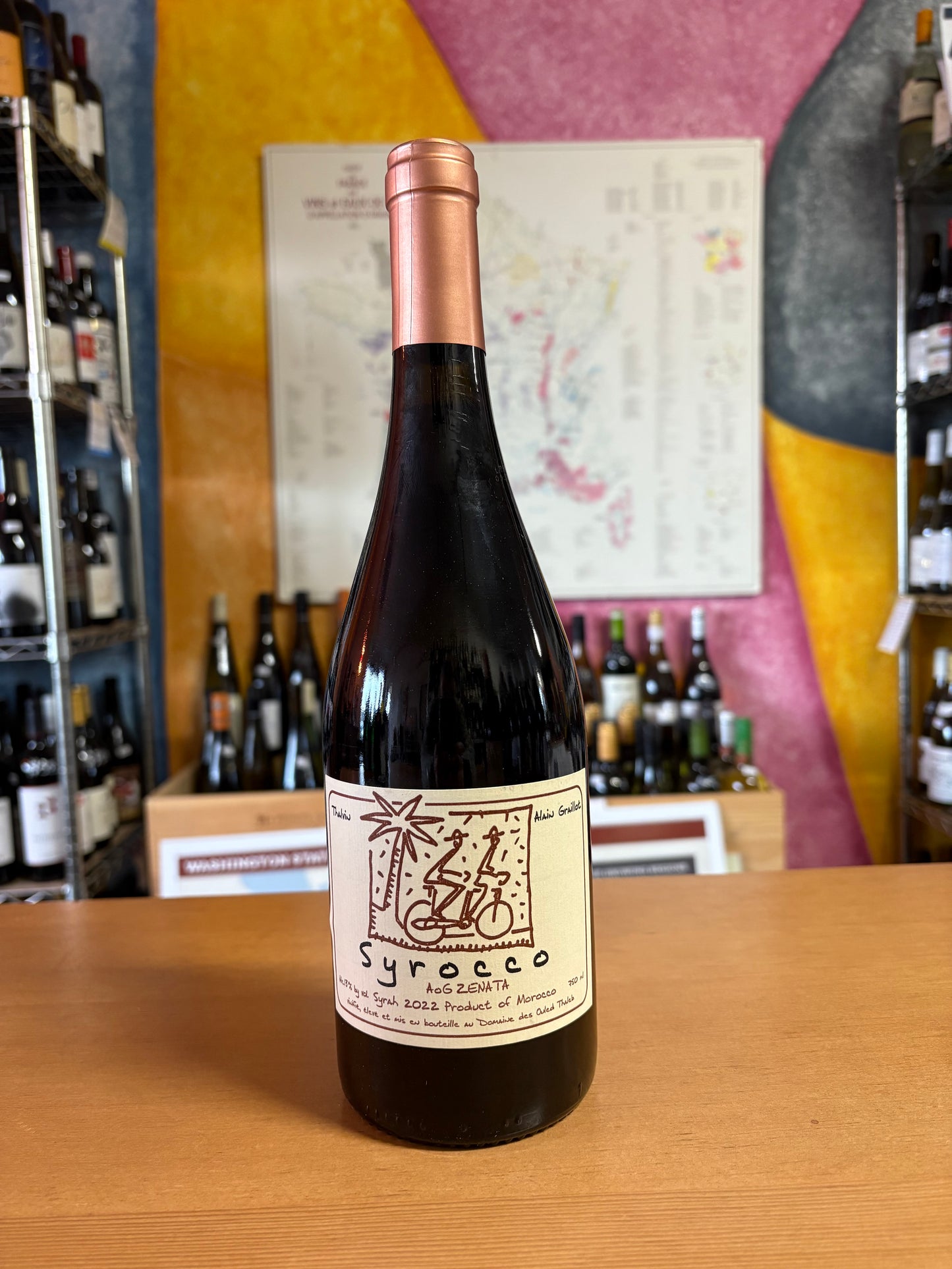 ALAIN GRAILLOT 2022 Syrocco Syrah (Morocco)