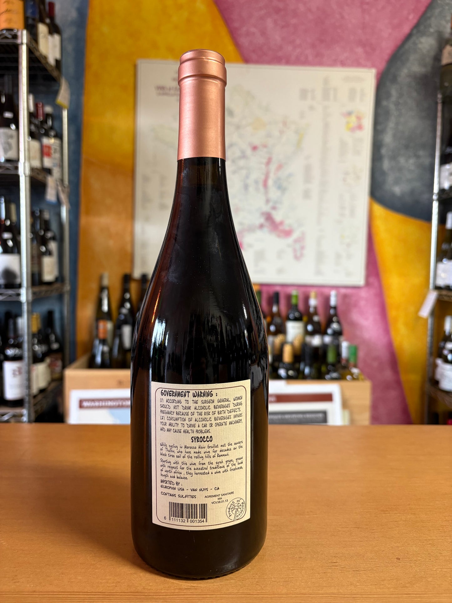 ALAIN GRAILLOT 2022 Syrocco Syrah (Morocco)