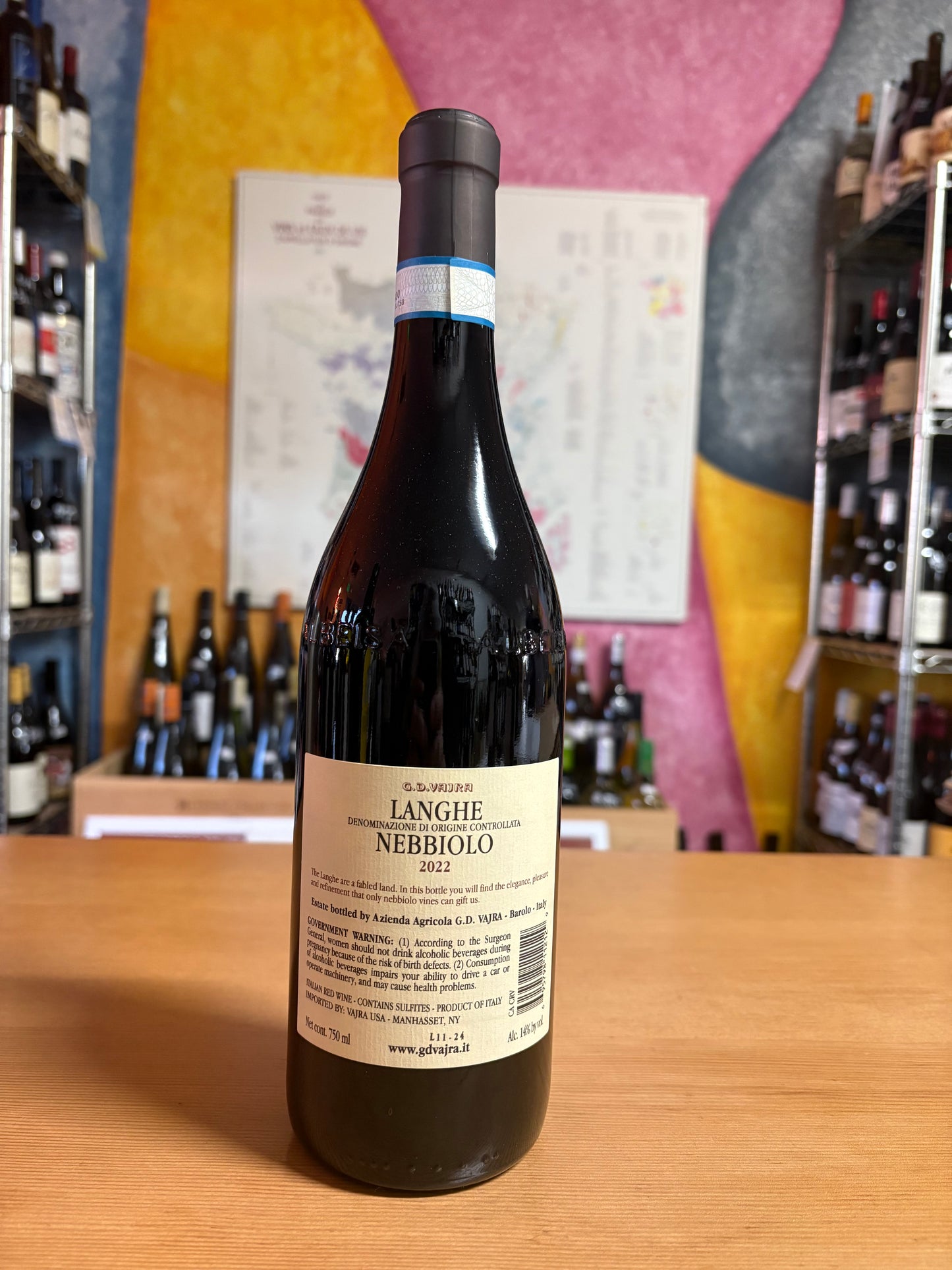 G.D. VAJRA 2022 Langhe Nebbiolo (Piedmont, Italy)