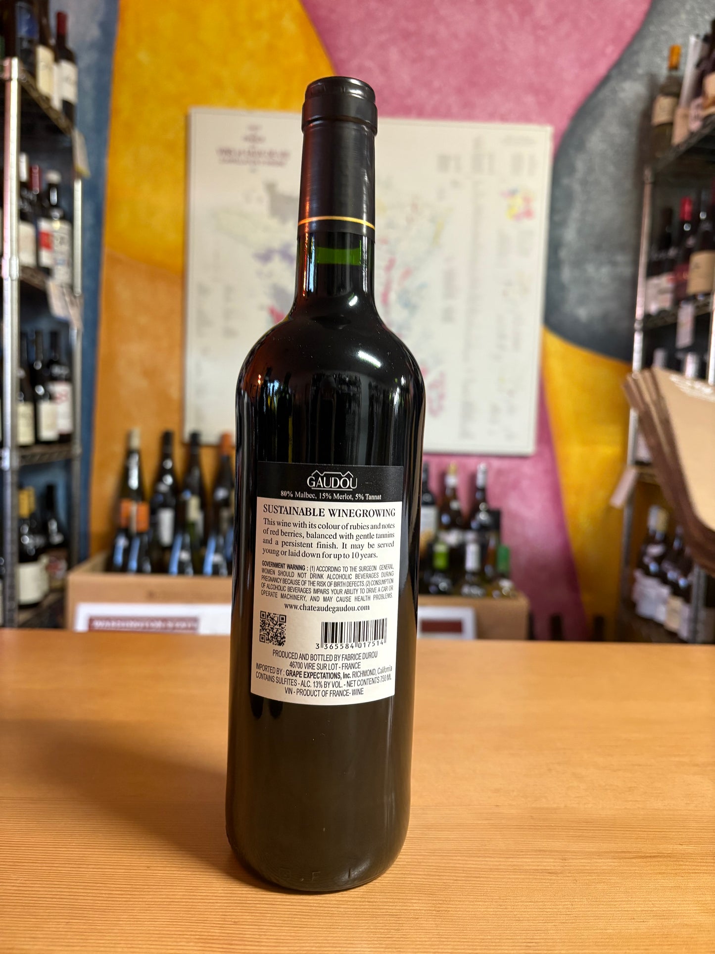 CHATELET DE GAUDOU 2019 Malbec 'Tradition' (Cahors, FR)