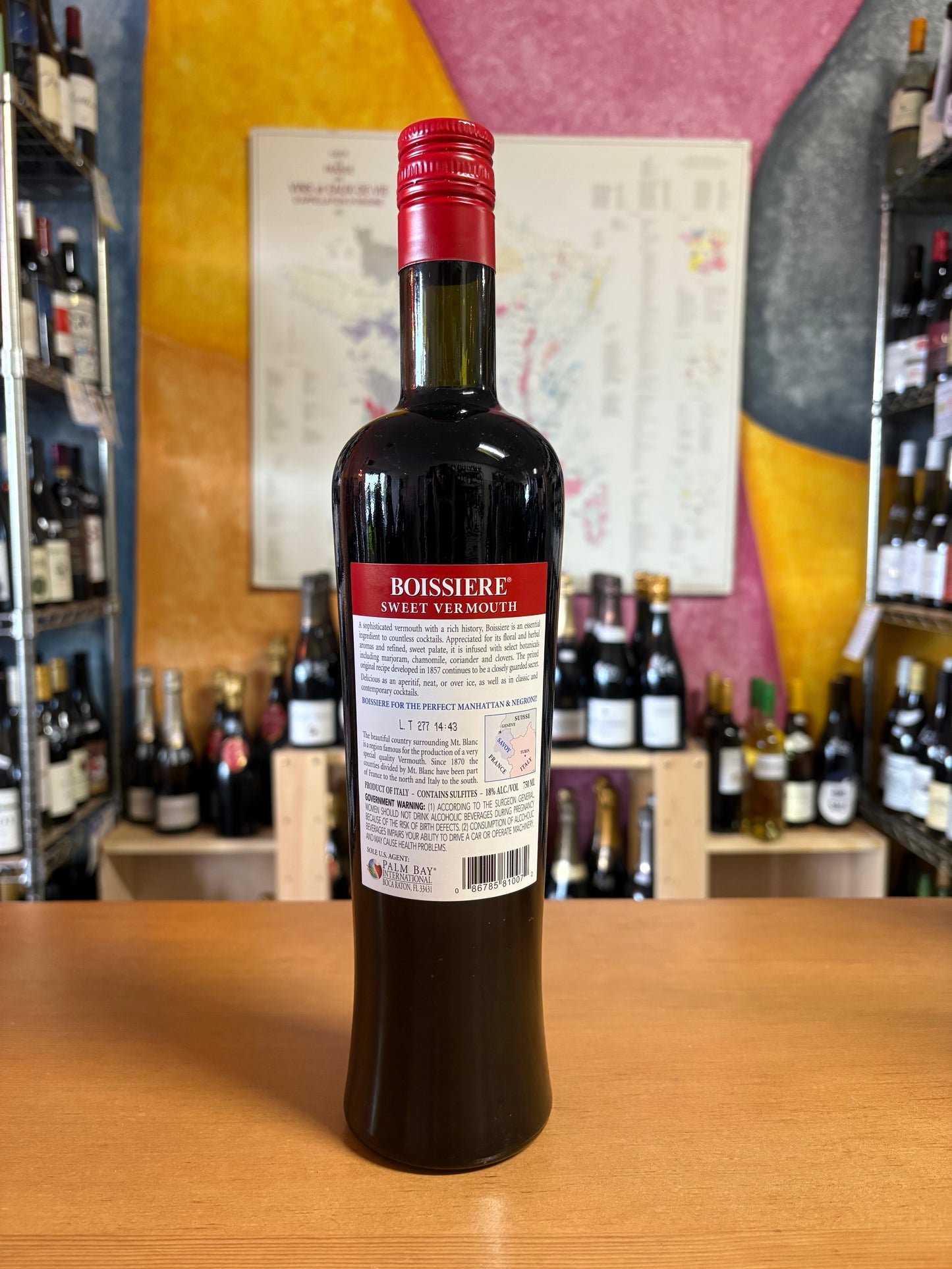 BOISSIERE NV Sweet Vermouth 750ml (Italy)