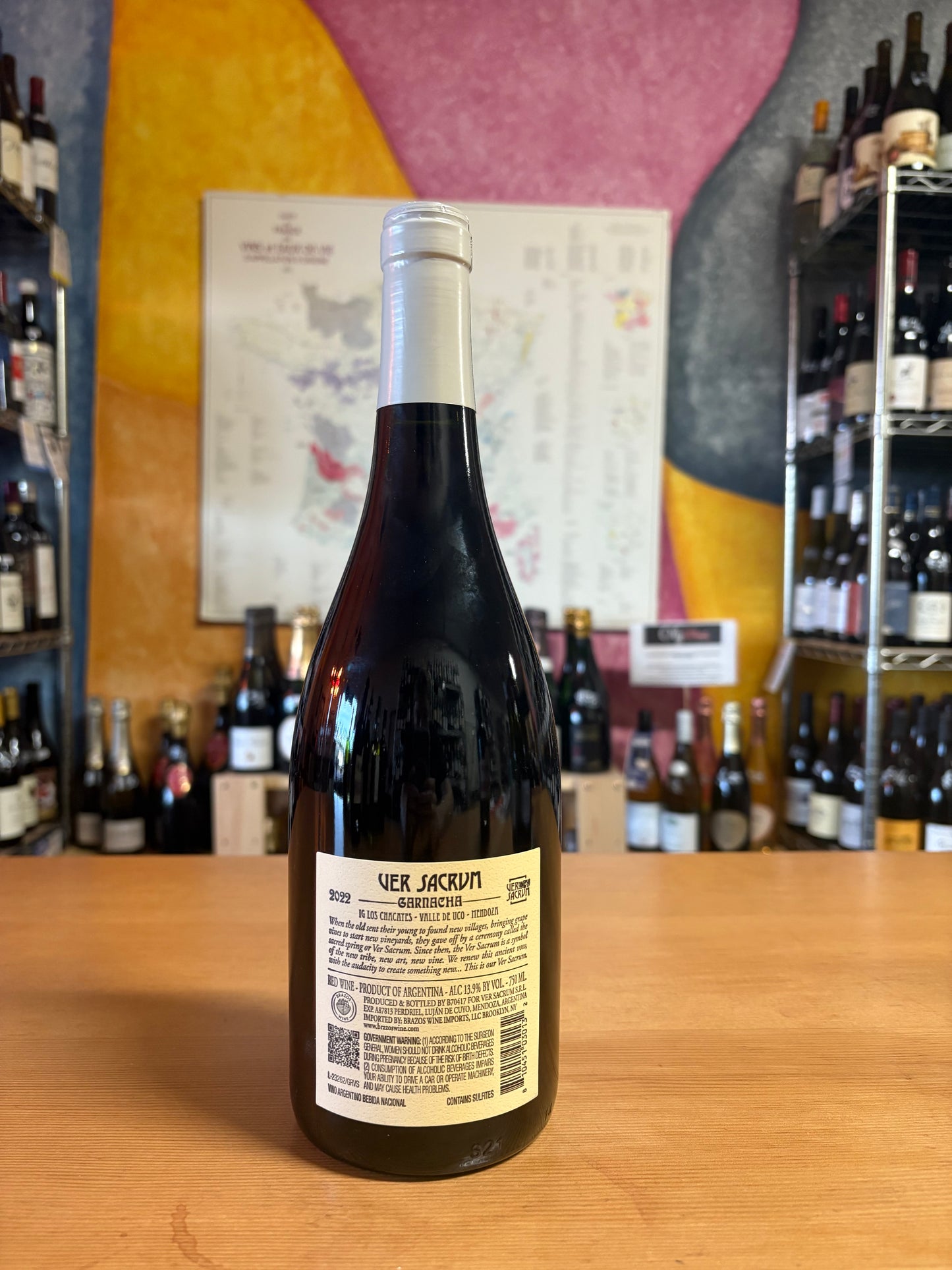 VIN SACRUM 2022 Garnacha ‘Los Chacayas’ (Uco Valley, Argentina)