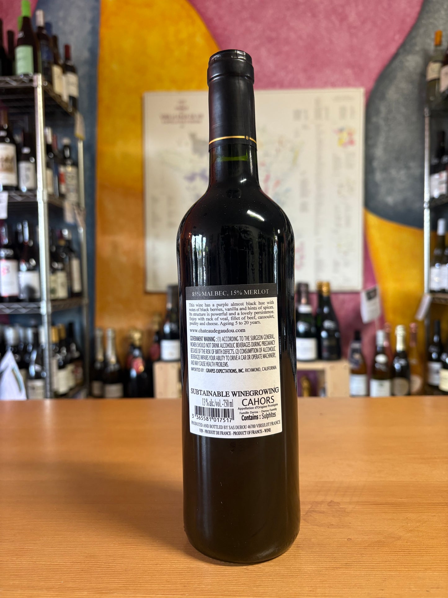 CHATEAU DE GAUDOU 2019 Malbec 'Grande Lignee' (Cahors, FR)