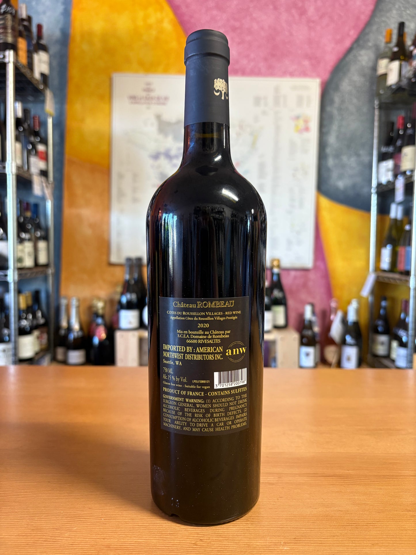 CHATEAU ROMBEAU 2020 "Pierre de la Fabregue' (Cotes du Rousillion, FR)
