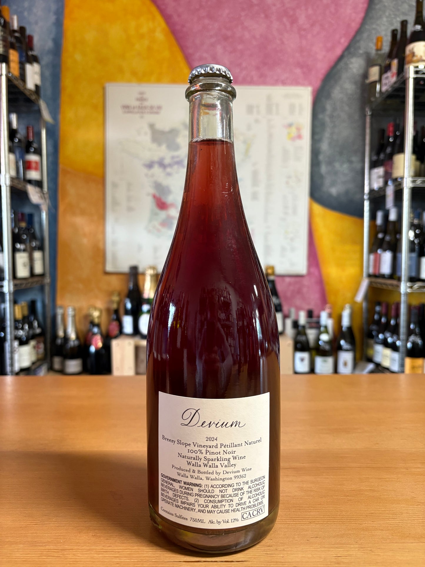 DEVIUM 2024 Pet-Nat Pinot Noir (Walla Walla, WA)
