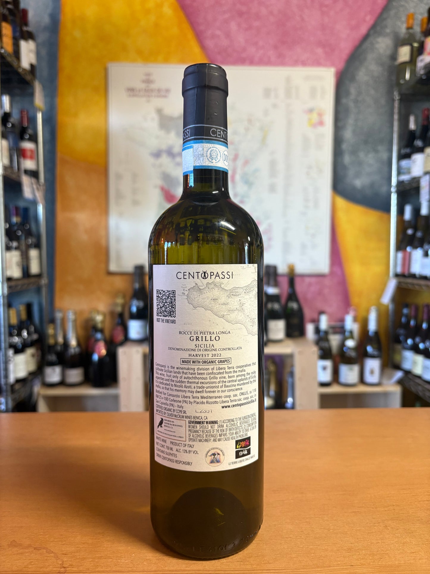 CENTOPASSI 2022 Grillo 'Rocce di Pietra Longa' (Sicily, Italy)
