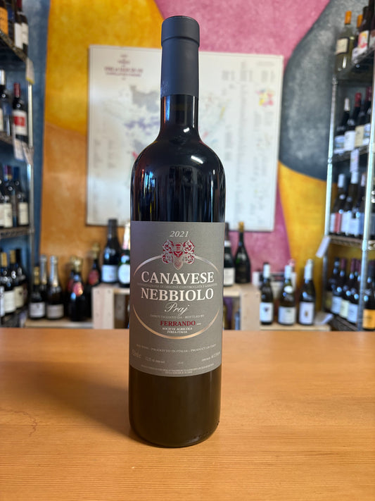 FERRANDO 2021 Nebbiolo Canavese "Praj' (Piedmont, Italy)
