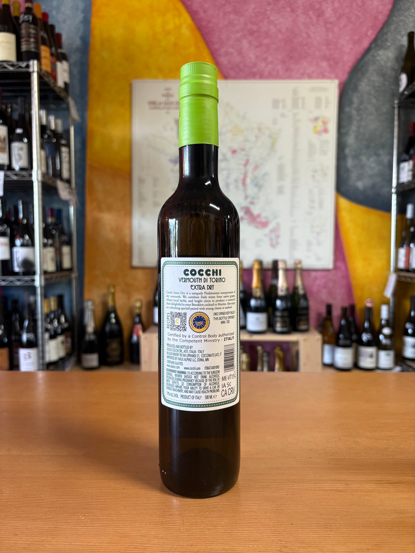 COCCHI Vermouth di Torino Extra Dry 500mL (Piedmont, Italy)
