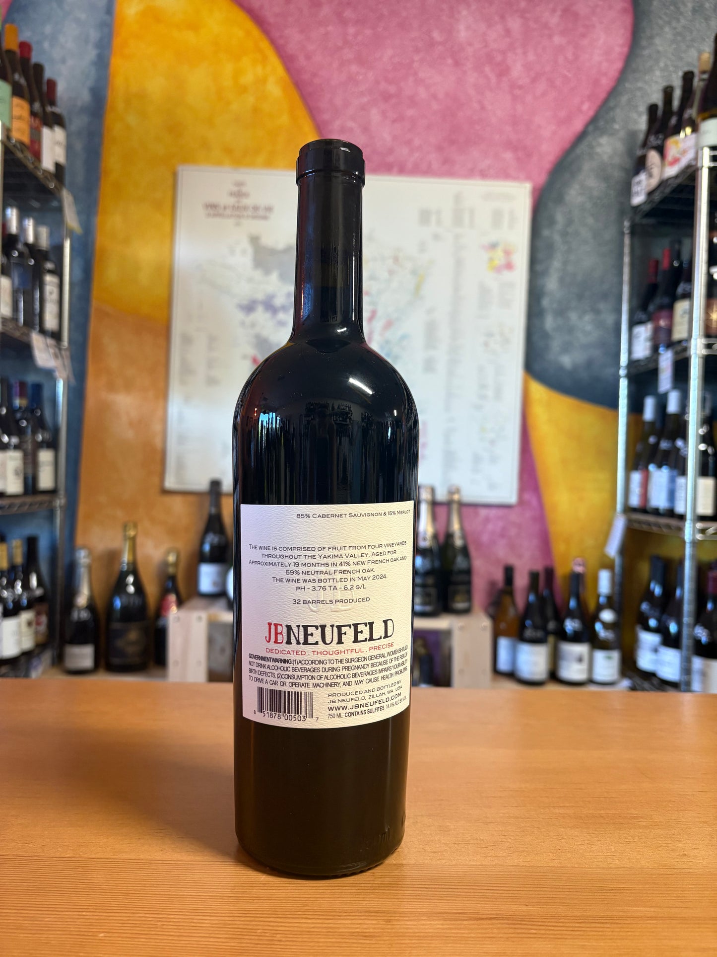 JB NEUFELD 2022 Cabernet Sauvignon (Yakima Valley, WA)