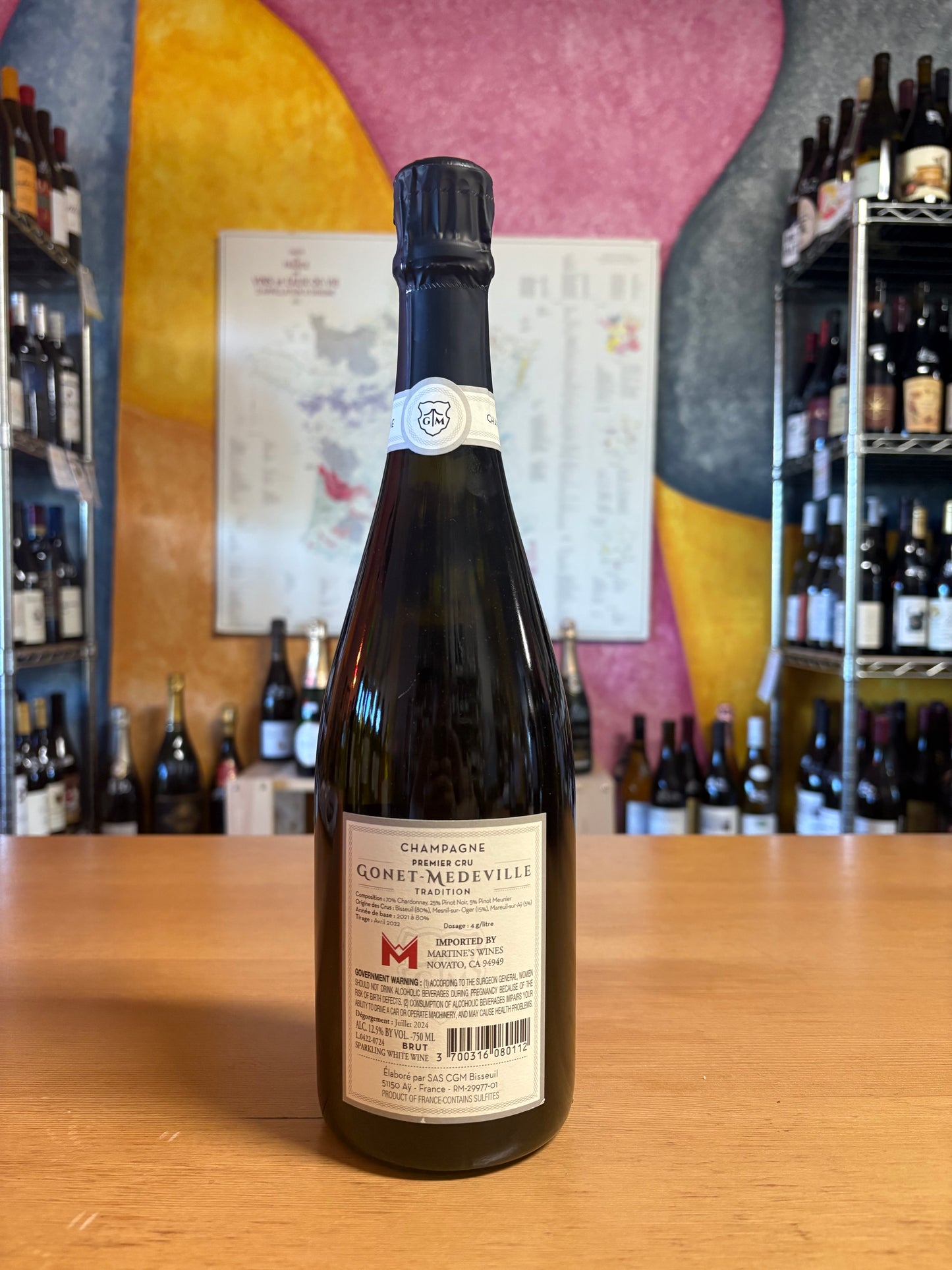 GONET-MEDEVILLE NV Brut Premier Cru 'Tradition' (Champagne, FR)