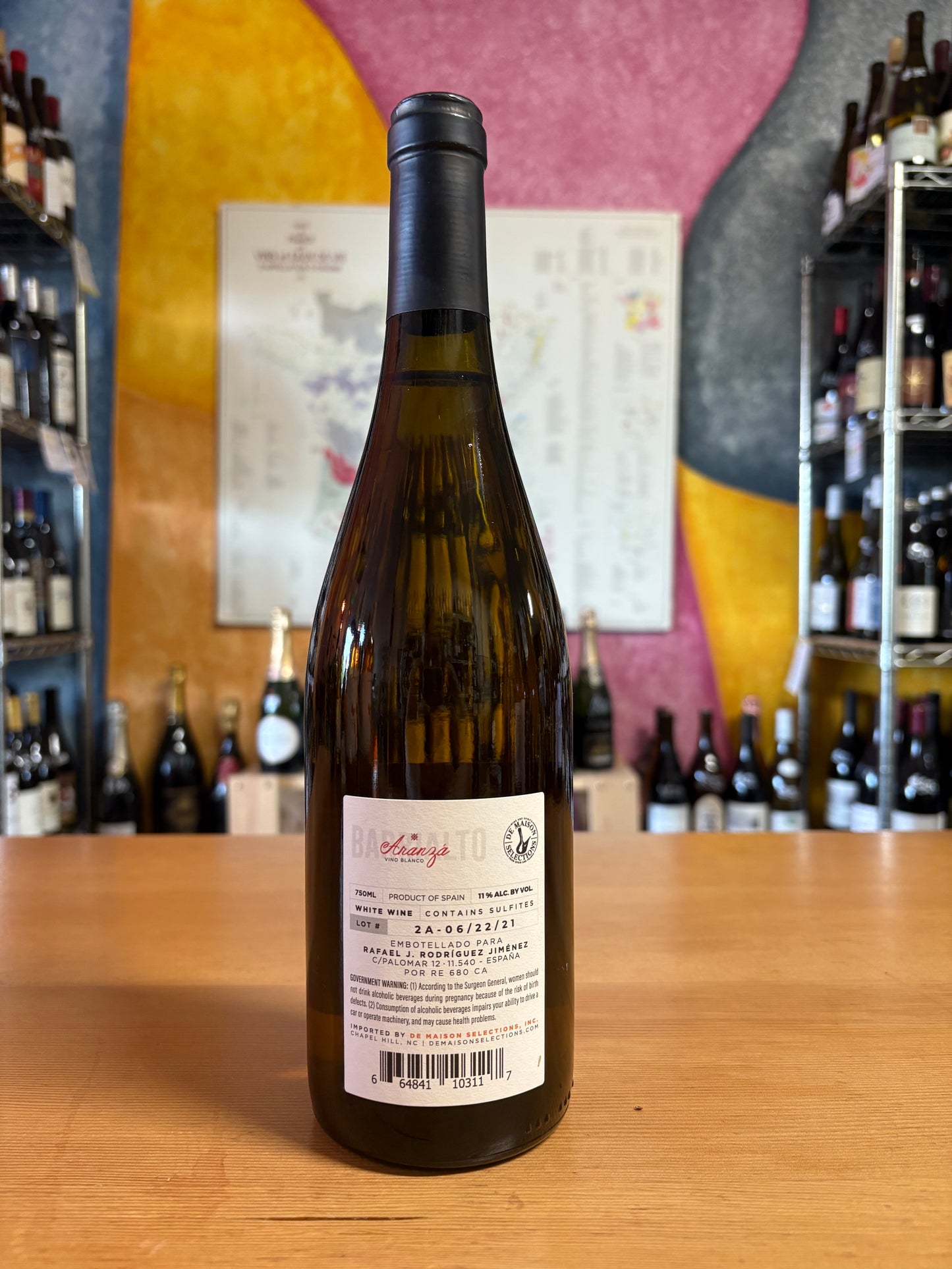 BARRIALTO 2021 Vino Blanco 'Arranza' (Jerez, Spain)