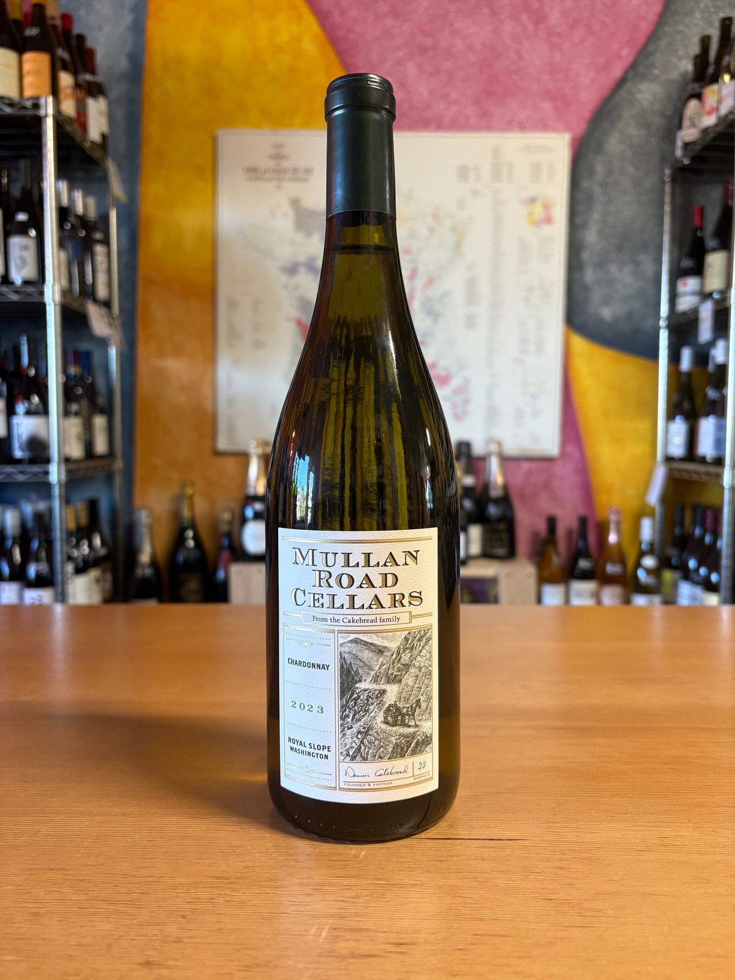 MULLAN ROAD CELLARS 2023 Chardonnay (Royal Slope, WA)