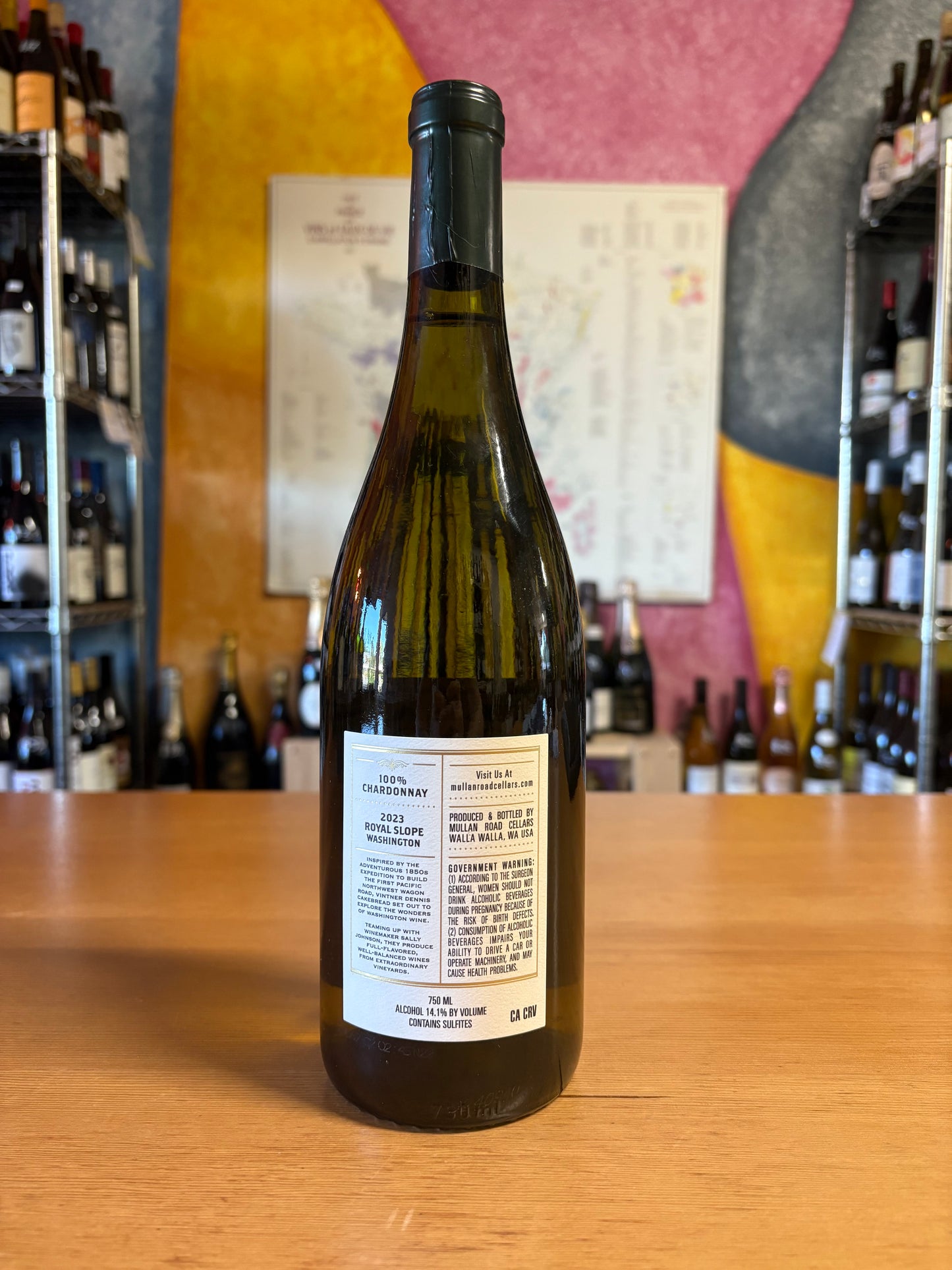 MULLAN ROAD CELLARS 2023 Chardonnay (Royal Slope, WA)