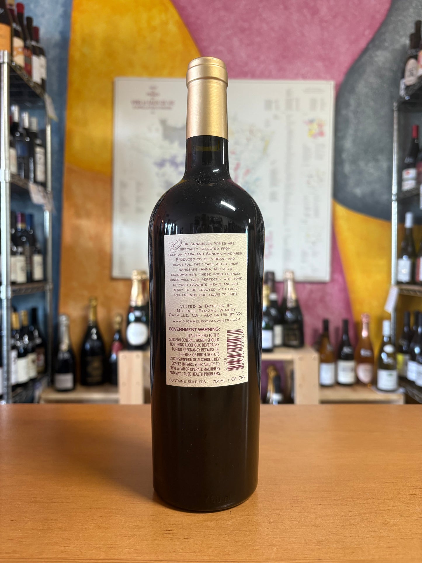 POZZAN 2022 Alexander Valley Cabernet Sauvignon 'Annabella' (Sonoma, CA)