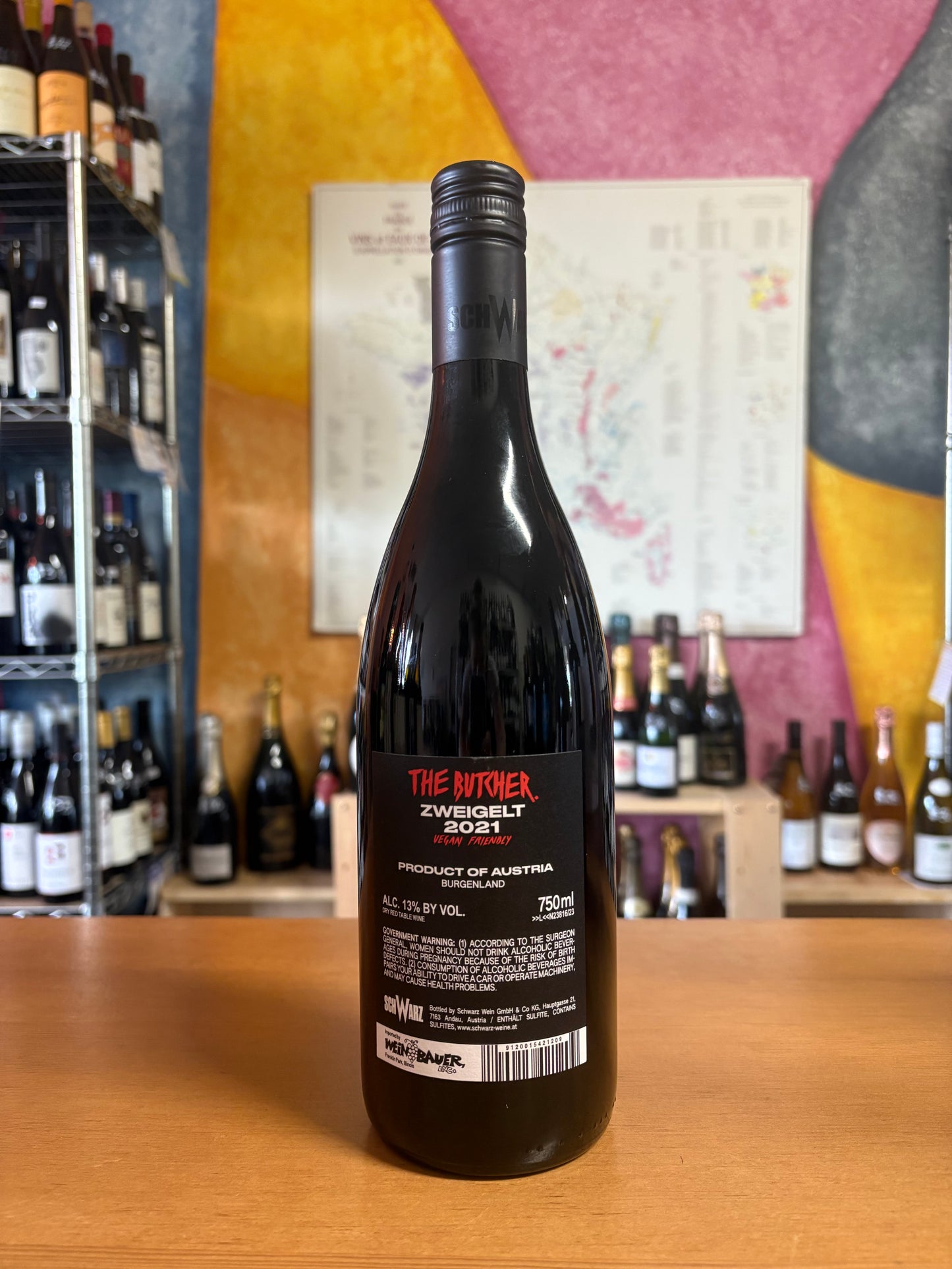 THE BUTCHER 2021 Zweigelt (Burgenland, Austria)