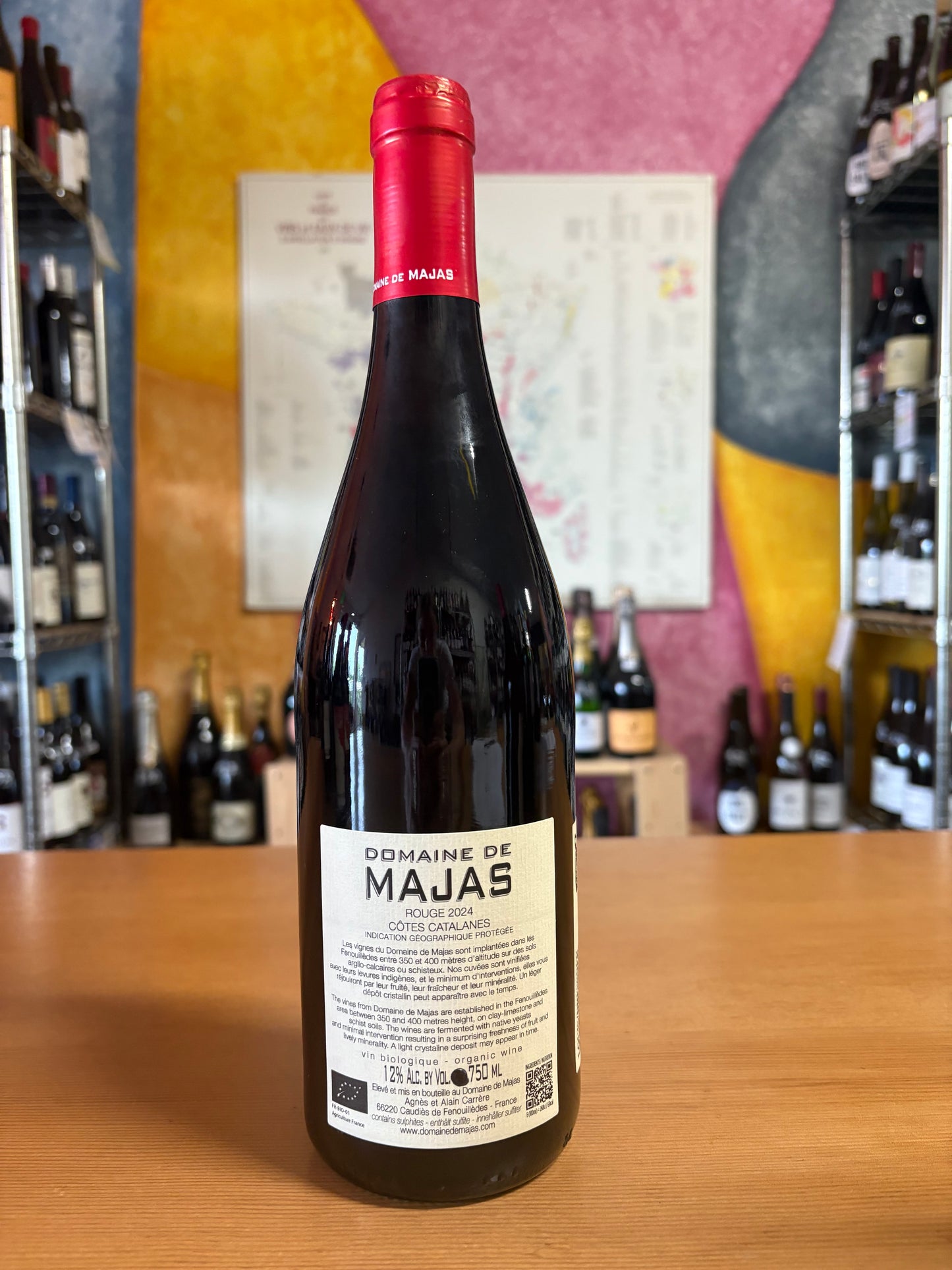 DOMAINE DE MAJAS 2024 Rouge (Cotes de Catalan, FR)