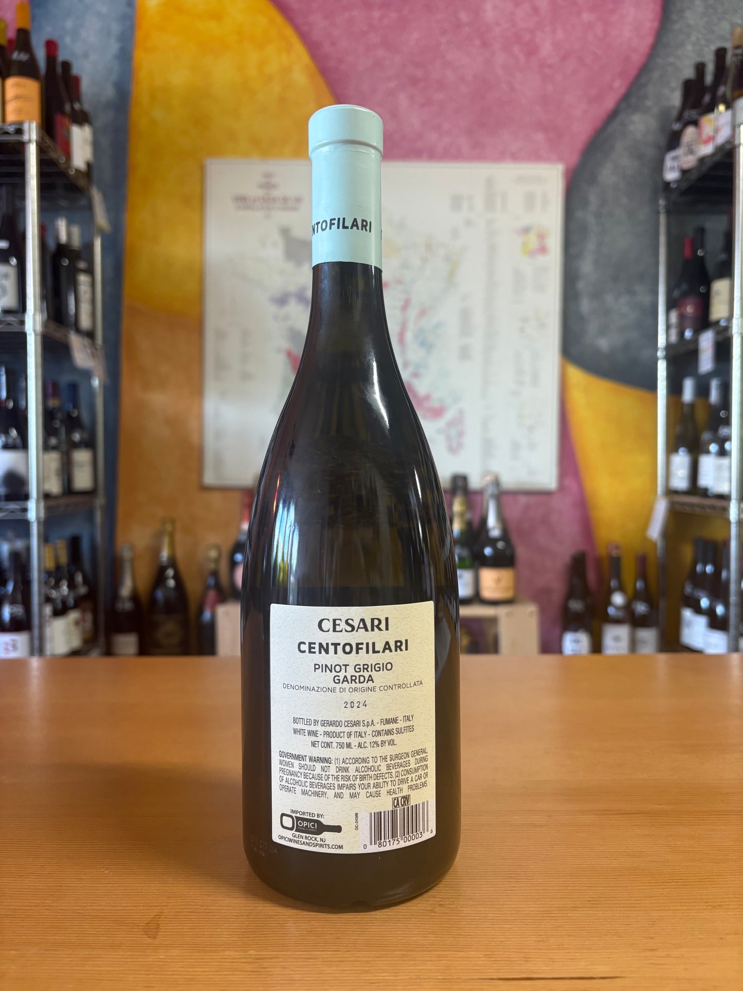 CESARI 2024 Pinot Grigio 'Cento Filari' (Northern Italy)