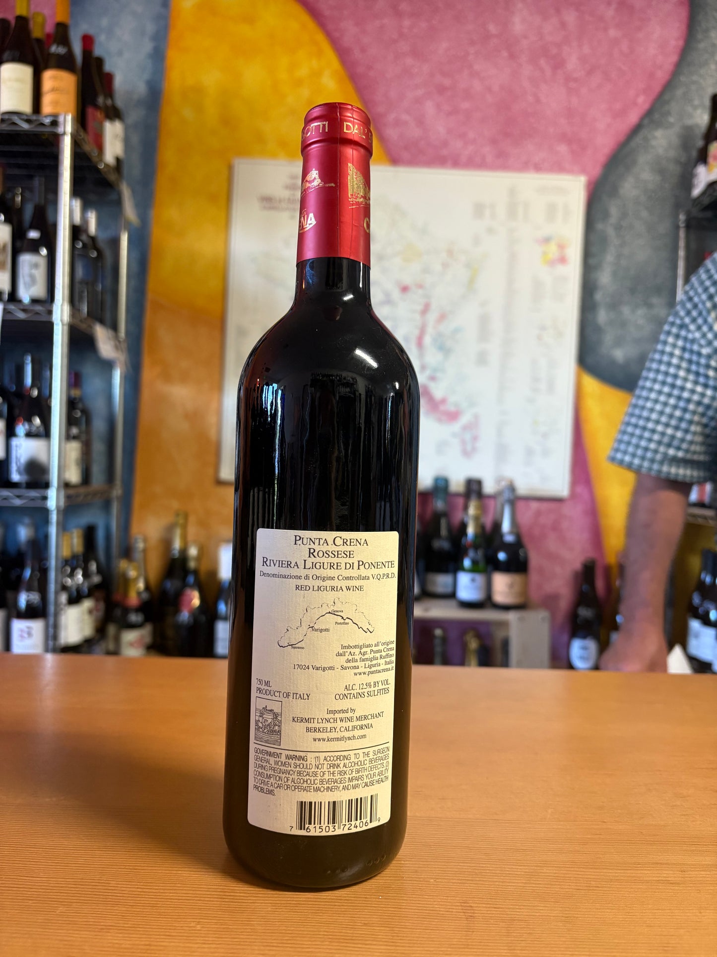 Punta Crena 2022 Rossese 'Vingeta Isasco' (Liguria, Italy)