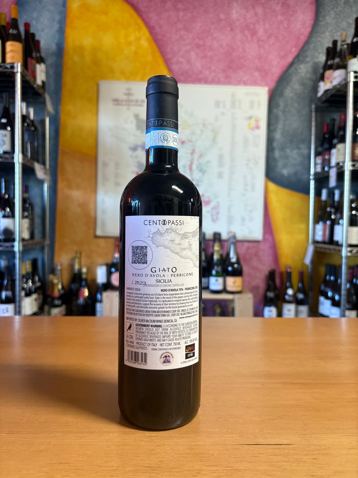 CENTOPASSI 2024 Rosso 'Giato' (Sicily, Italy)