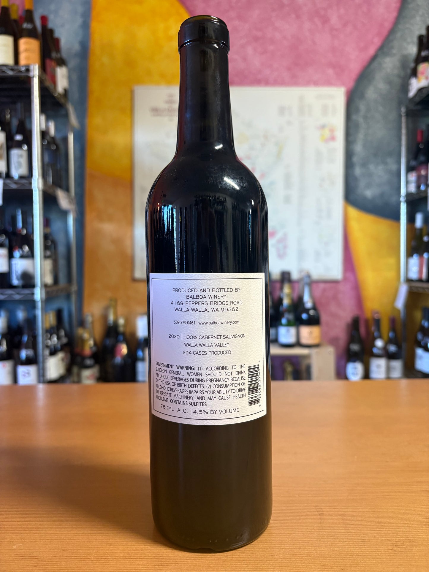 BALBOA 2020 Cabernet Sauvignon (Walla Walla Valley, WA)