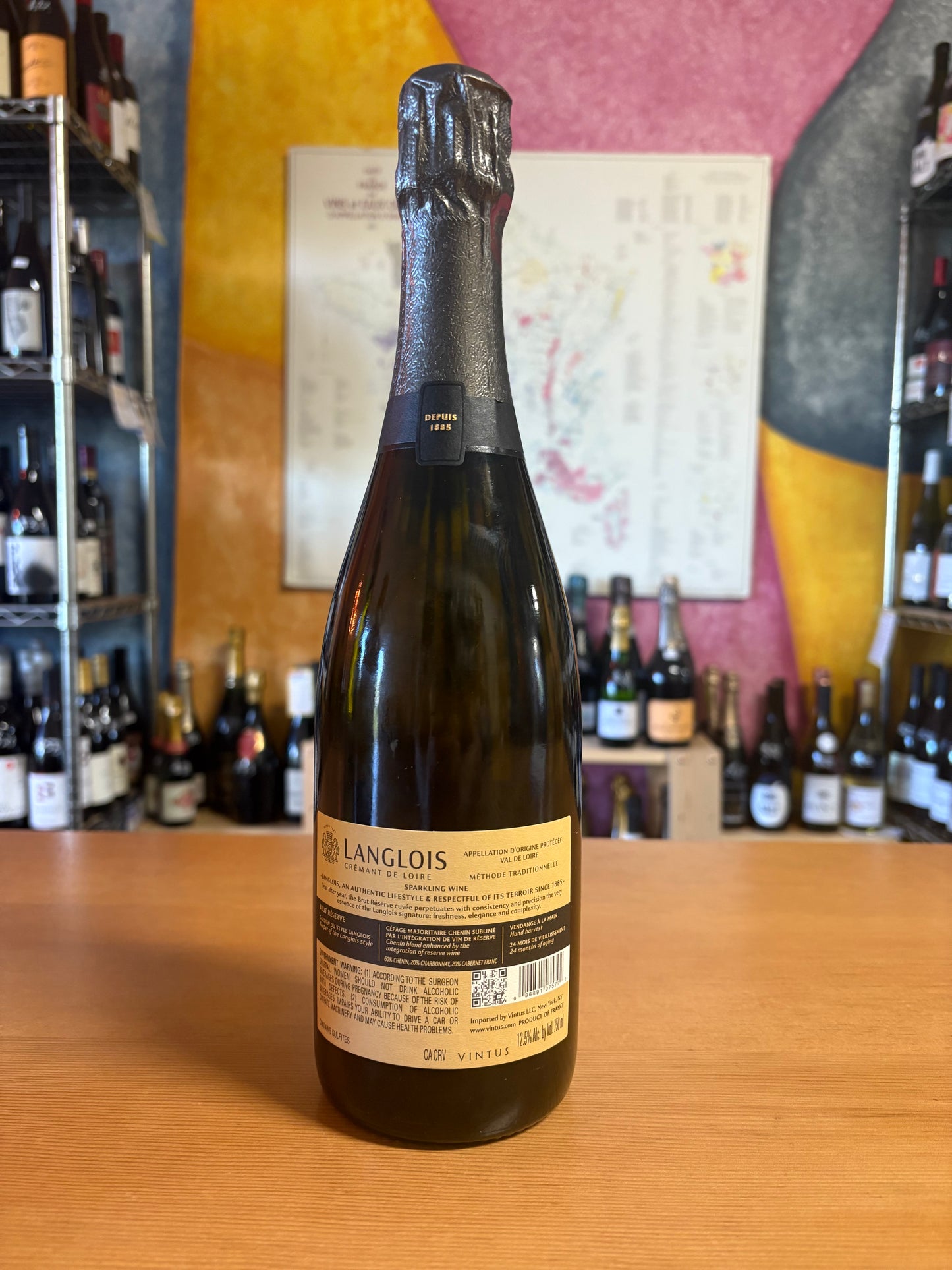 LANGLOIS NV Cremant de Loire Brut Reserve (Loire Valley, FR)