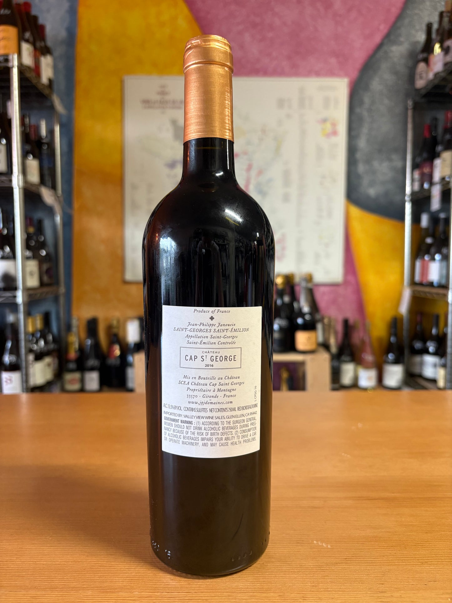 CHATEAU CAP ST. GEORGE 2016 St. George St. Emilion (Bordeaux, FR)