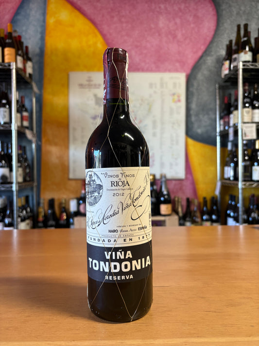 LOPEZ DE HERIDIA 2012 'Vina Tondonia Reserva' (Rioja, SP)